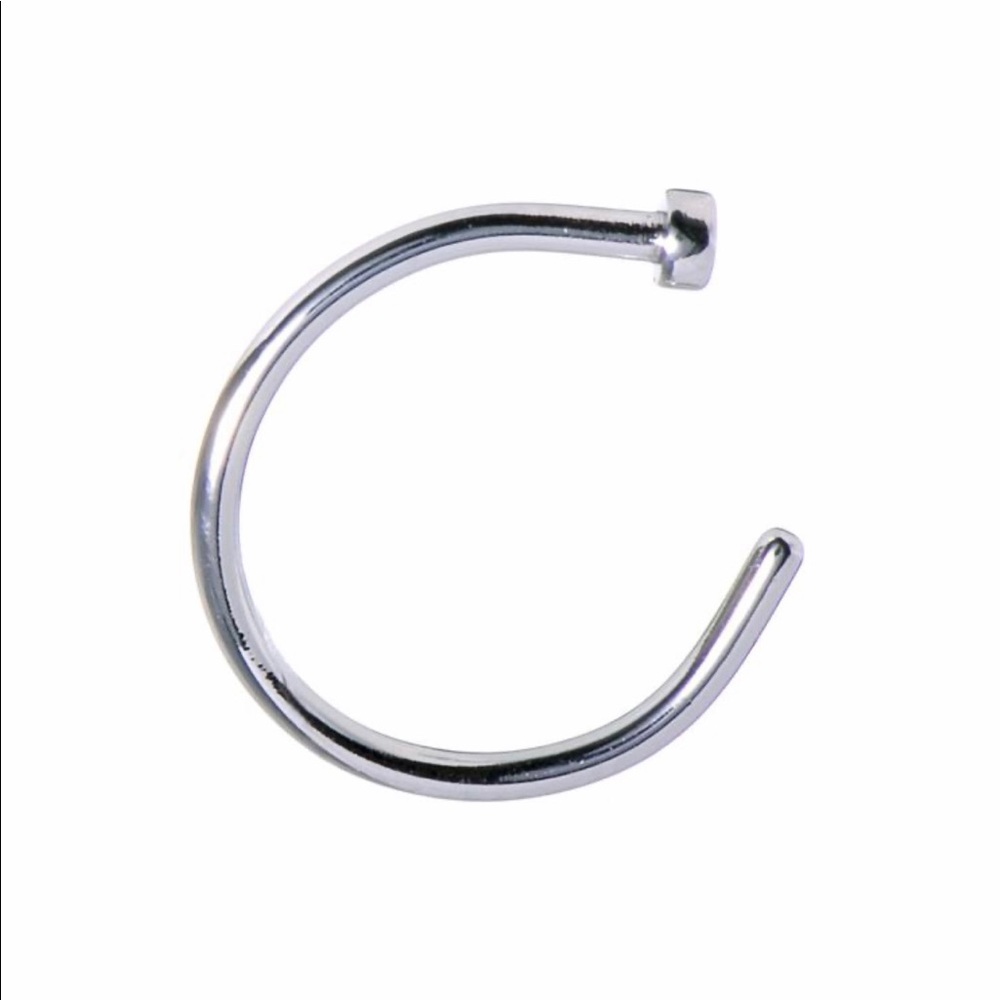 Minimalist Nose Hoop Ring Surgical Steel
